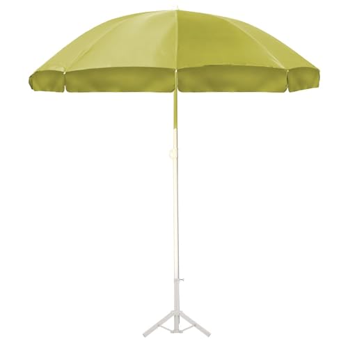 Image of OUTO 7ft /42in Garden Outdoor Umbrella with Stand Foldable Big Size Heavy Duty Waterproof Rain & UV Sun Protection Patio for Balcony Shedding Cantilever & Lawn (7 Feet /42 Inch Rib Arm)