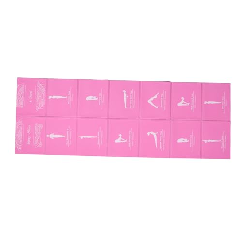 Tapis d'exercice pliable épais Anneome - Tapis d'entraînement de yoga stable