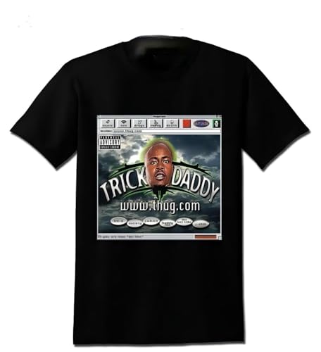 Photo de Trick-Daddy-Hip-Hop-Rap-Black-T-Shirt-Japanese-Shirt