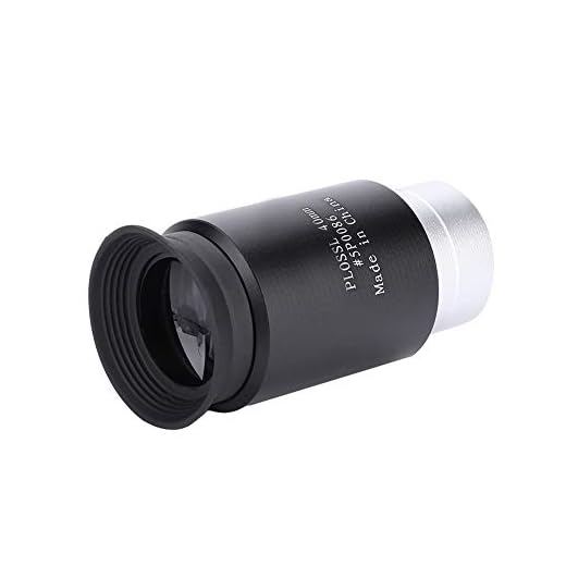 Serounder Astronomy Telescope Eyepiece Plossl Lens,Professional Aluminum Alloy 1.25" 40mm Fully-Coated Optical Glass Green Film Eyepiece for Scenery/for Celestial/for Nebula Observation