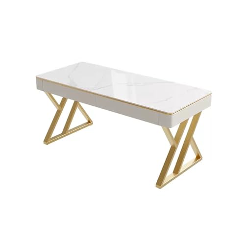 Stable Computer Desk with Metal Frame Desk for Home Office, Computer Home Office Desk Large Office Desk Computer Table Study Writing Desk Workstation (Color : D, Size : L120XW70XH73cm)