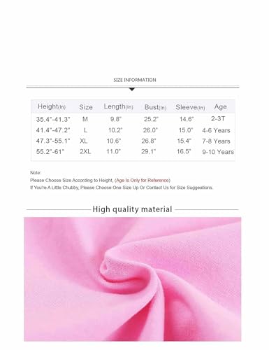 Suéter de bailarina Daydance Girls de manga comprida, Fusia, X-Large