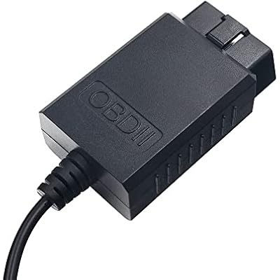 محول USB OBD2 ، الماسح الضوئي الصغير أداة المسح التشخيصي التلقائي OBD ii الماسح الضوئي محول رمز السيارة لنظام التشغيل Windows