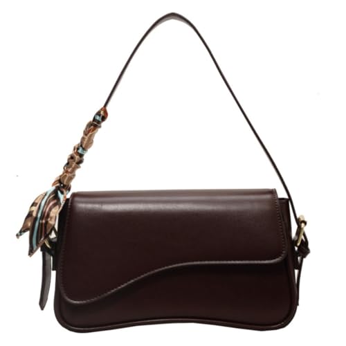 Bolsa Baguete Feminina Transversal Pequena Festa (Cafe)