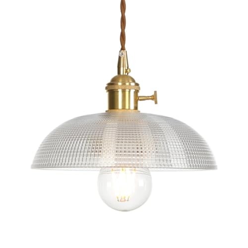 Luminaire suspendu LED en cuivre et verre nordique pour salon modèle Copper-02