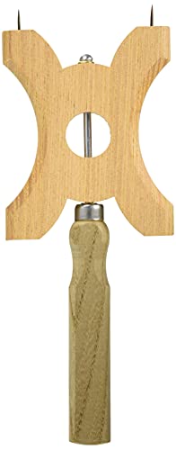 Senkichi String Roll Wooden Kite Line Roll Large Construction Water Line for Winding