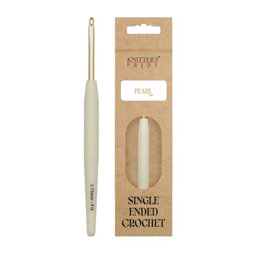 Knitter’s Pride Pearl Aluminum Crochet Hook –...
