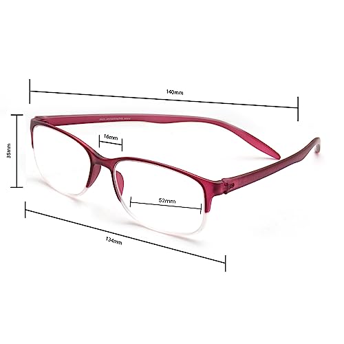 Image of DR.HARMANN'S READING GLASSES FITTED WITH BLUE BLOCK LENS (Model: Library 8 Computer Readers with Blue Light Blocking and Blue Rays filter)