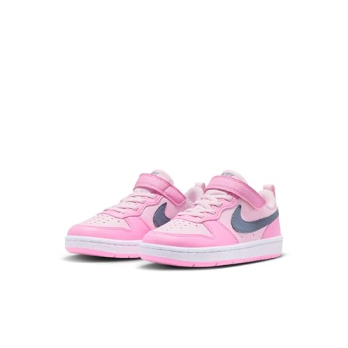 Image of Nike Unisex Kids' Court Borough Low Recraft Shoes - Boys Girls Todders & Baby Sneakers