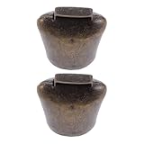 Clochette pour collier de chien – ces clochettes en fer ont une taille adaptée, ce qui les rend pratiques à utiliser et à ranger