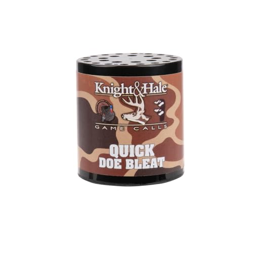 Knight & Hale Quick Doe Bleat Gravity Can Deer Call,