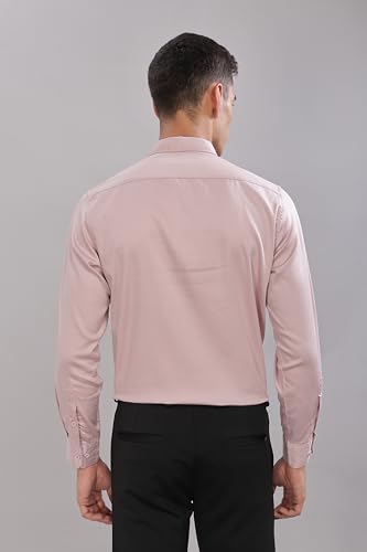Image of Men's Cotton Lycra Slim Fit Shirt with Full Sleeves