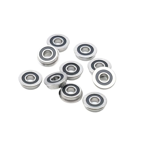 Rodamientos F625 2RS ABEC-7 de 5x16x5mm con doble sellado de goma