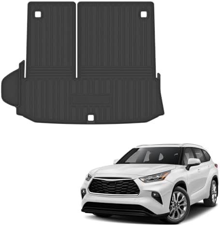 Amazon.com: NOVSIGHT Cargo Liner Fit for 2022-2023 Toyota Highlander 7 ...
