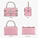 Clutch Purses for Women Fashion Rhinestone Evening Bag Purse Crossbody Bag Handbags for Women (butterfly, Pink)