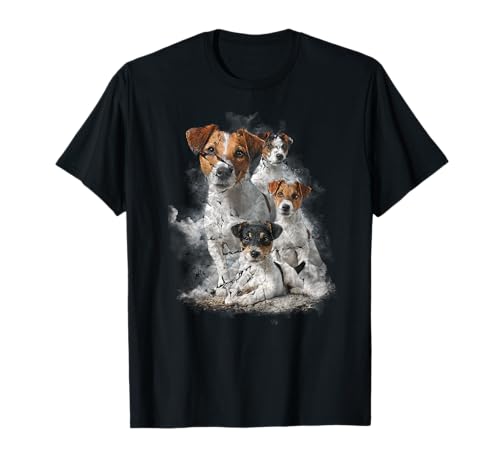 Cute Jack Russell Art Para Hombres Mujeres Jack Russell Dog Lover Camiseta Cute Jack Russell Art Para Hombres Mujeres Jack Russell Dog Lover Camiseta