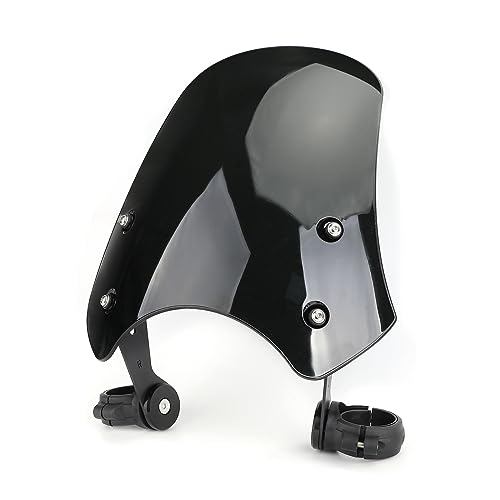Pare-Vent Pare-Brise Moto ABS Noir saute-vent protection Dyna Softail