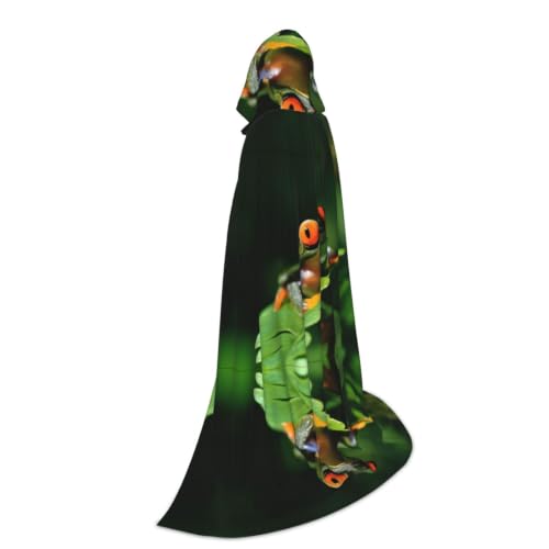 Capa con capucha evita disfraces incómodos gracias a su bata unisex transpirable 2