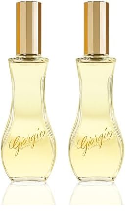 Giorgio Beverly Hills - Eau de Toilette Giorgio Yellow, Perfume Femenino y Sofisticado en Spray, con Notas Florales, Frescas y Orientales, Aroma Amaderado, Mujer - 90 ml (Paquete de 2)