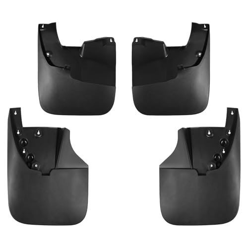 Image of Mud Flaps Compatible with for Toyota Tundra 2007-2021 Without Fender Flares Mud Guards for Trucks 4pcs Splash Guards Front & Rear Side