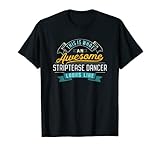 Divertido Striptease Bailarín Camisa Impresionante Ocupación Trabajo Camiseta