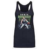 500 LEVEL Donte DiVincenzo Minnesota Timberwolves Women's Tank Top - Donte Divincenzo Minnesota Timberwolves Shattered WHT (Tri Navy, Large)