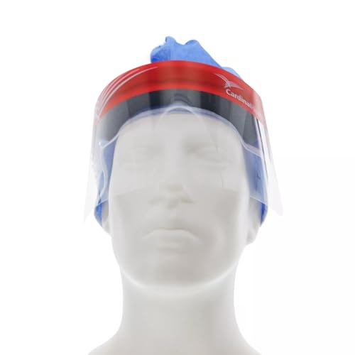 CARDINAL HEALTH™ Anti-Fog Facial Shield with Foam Headband, Three-Quarter Length, Red 31Em8scdcqL. SL500 - CARDINAL HEALTH™ Anti-Fog Facial Shield with Foam Headband, Three-Quarter Length, Red
