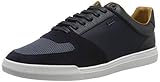  BOSS Herren Cosmo_Tenn_mx Sneaker, Blau (Dark Blue 401), 39 EU