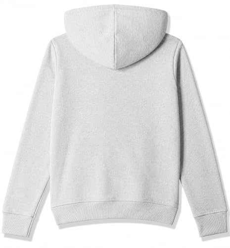 Image of Cloth Theory Girls Solid Cotton Fleece Hoodie | Soft Full Sleeve Hooded Sweatshirt with Kangaroo Pocket | Comfortable Casual Winter Wear for Girls | Stylish Everyday Pullover | 7-8 to 13-14 Years