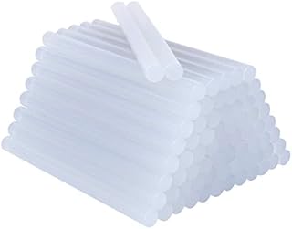 Glue Gun Sticks 7mm x 100mm, BEEWAY 50 Pack Hot Glue Sticks for Small Hot Melt Glue Guns - SGS Approved