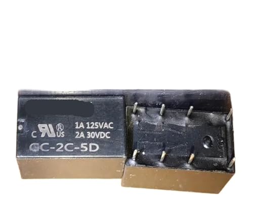 Relais 5V 8 pins GC-2C-5D à faible consommation pour domotique