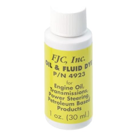 FJC 4923 UV Dye - 1 oz., Factory Cover