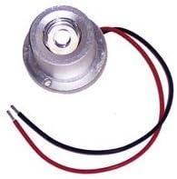 White LED Module Aluminum Waterproof Marine/Car 9-14V 3W AC/DC 12V (Pack of 2)
