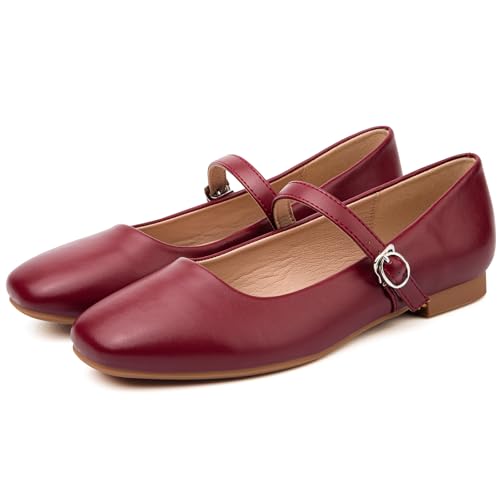 Image of Womens Pointed Toe Black Ballet Flats Comfortable Casual Dress Flats for Women Elegant Memory Foam Flats Shoes with Party Wedding