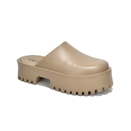 Lightweight Mule Clog Platform Sandals for Women - Comfortable, Non-Slip, Waterproof with Chunky Heels and Lug Sole - Fashionable Women's Sandals with Memory Foam Insole2