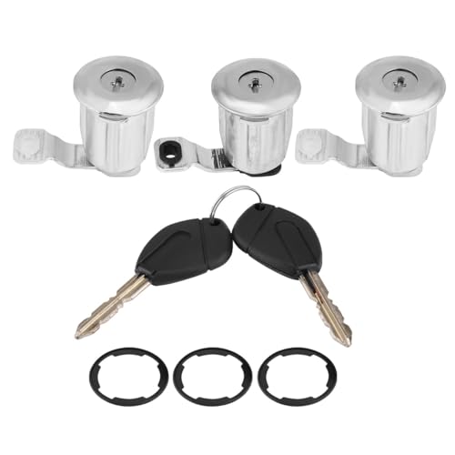 252522 Barillet de serrure de porte de voiture avec clés compatible...