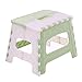 Tabouret Pliant marchepied léger Mini Tabouret sûr pour Cuisine, Salle de Bain, Chambre à Coucher, Enfants ou Adultes-Vert BCVBFGCXVB