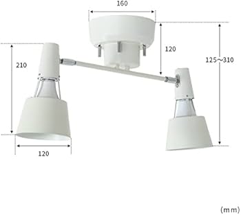 Amazon | BELLED シーリングライト 2灯 レトウィン LED電球対応 天井