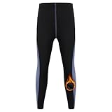 Blaward Boys Thermal Leggings Compression Pants Fleece Base Layer Underpants Cold Weather Underwear Bottoms for Ski Soccer
