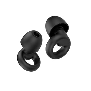 Measuki Tapones Para Dormir (47 DB) - Alivian Presión En 15s, 4 Tallas (XS/S/M/L) Con Estuche - Reutilizables, Ideales Para Ruido, Ronquidos, Viajes Y Deporte