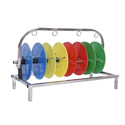 XLTFUC Multi-Axis Cable Cart, Cable Distributor Bulk Cable Holder Wire Storage Cart(73x35x40cm)