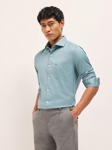 Image of THE Bear House Men's Checked Slim Fit Shirt