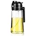 Tofficu Dispenser Olio in Vetro in Spruzzatore e Dosatore Olio per Cucina e Picnic Bottiglia Compatta Facile da Usare Contenitore d Oliva e Vegetale