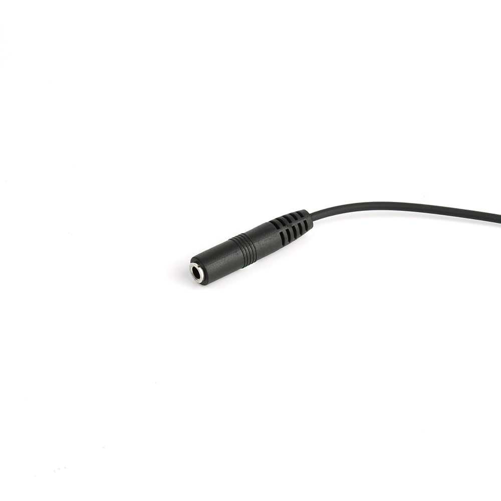 ISMA - Kit radio da casco per radio da corsa, microfono dinamico, asta flessibile con cavo a spirale e jack da 3,5 mm