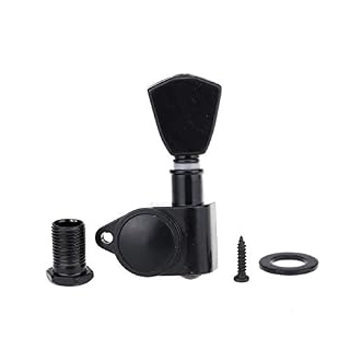 Musiclily Economy 3L3R Roto Style Scellé Guitare Mécaniques Set pour Epiphone Les Paul SG ES, Keystone Button Noir - Les Beatles, Paul McCartney, John Lennon, RIngo Starr, George Harrison Musiclily Economy 3L3R Roto Style Scellé Guitare Mécaniques Set pour Epiphone Les Paul SG ES, Keystone Button Noir – Image 3