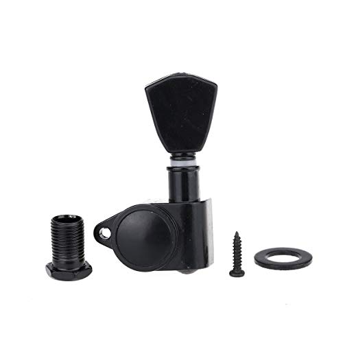 Musiclily Economy 3L3R Roto Style Scellé Guitare Mécaniques Set pour Epiphone Les Paul SG ES, Keystone Button Noir - Les Beatles, Paul McCartney, John Lennon, RIngo Starr, George Harrison Musiclily Economy 3L3R Roto Style Scellé Guitare Mécaniques Set pour Epiphone Les Paul SG ES, Keystone Button Noir – Image 4