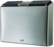 Joseph Joseph Folio 4-Piece Colour coded Chopping Board Set, Slimline Case for Organised Kitchen Storage, Large,...