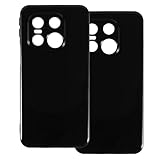 UOGNADGD 2-Pack TPU-Hülle Kompatibel mit Emporia Smart.7 Lite Handyhülle - Stoßfeste Flexible Schutzzubehör mit Präzisionsausschnitten (Schwarz+Schwarz)
