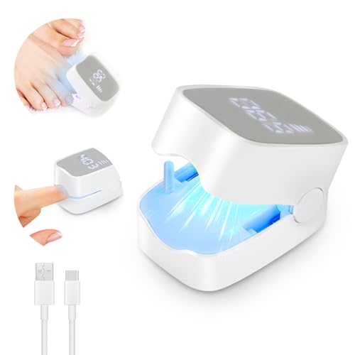 SAVILAND Nail Cleaning Laser: Toenail Faster Repair and Max-Effective 905nm Infrared Light 470nm Blue Light for Toe Nails Strengthener