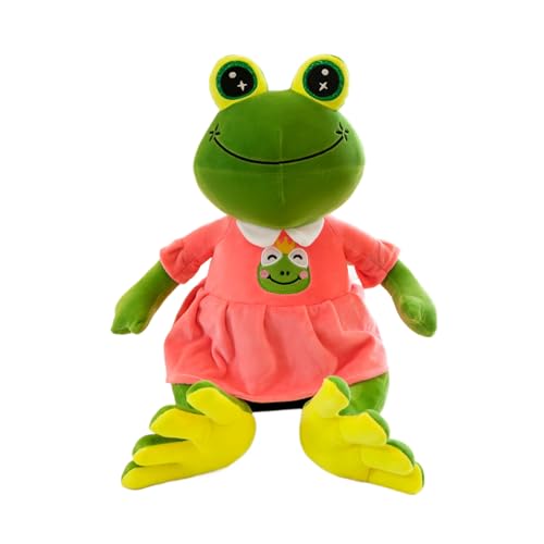 Grenouille en Peluche Jouet | Doux Oreiller Animal en Peluche
